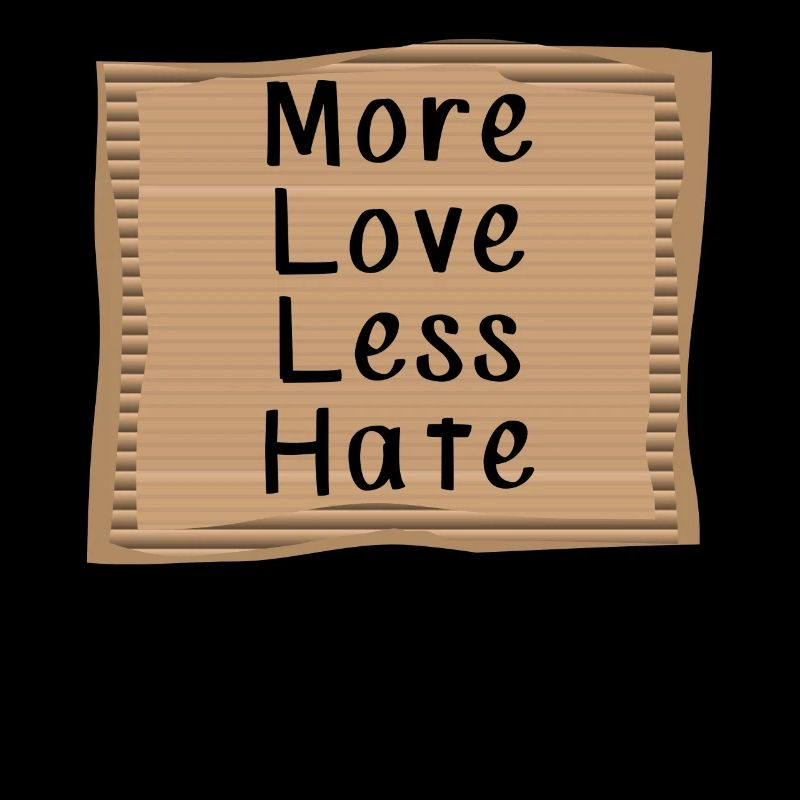 Plus d’amour moins de haine