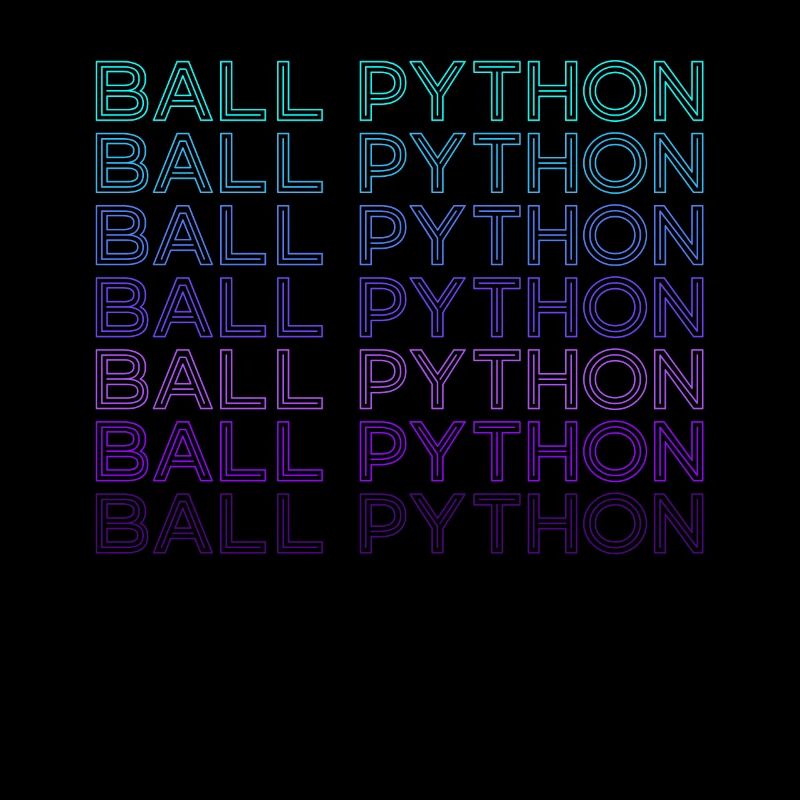 Kugelpython Schlange Retro