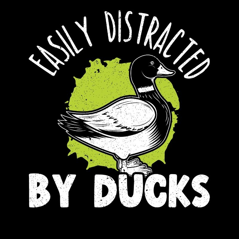 Facilement distrait par duck duckling duck lover