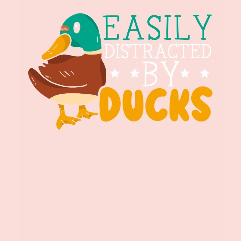 Easily Distracted By Ducks Duckling Duck Lover