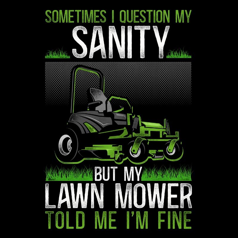 Lawn Mower Mowing Dad Father