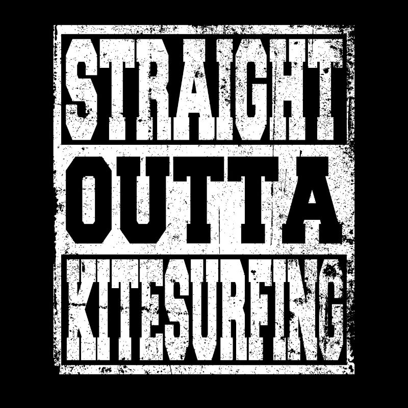 Kitesurf en disant drôle