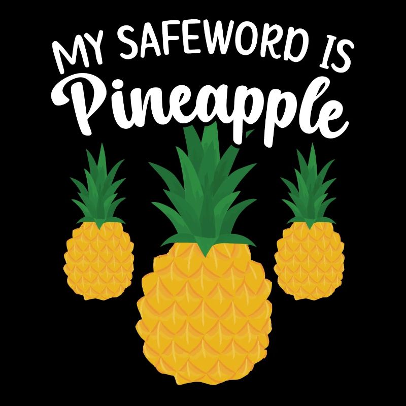 Mon mot de sécurité est le fruit tropical d’été à l’ananas