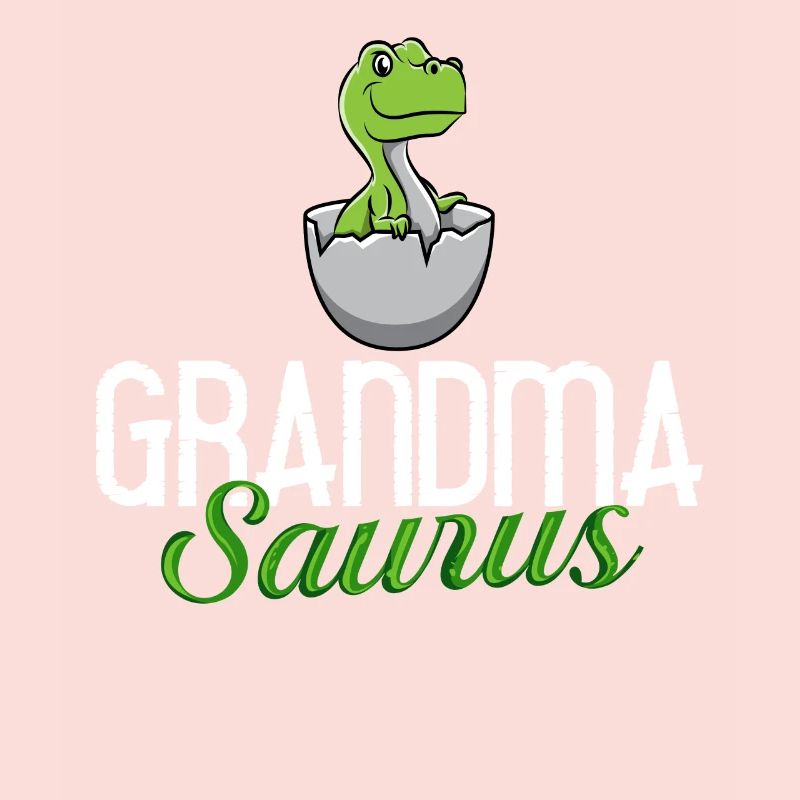 Dinosaurier Oma Saurus Omasaurus Großmutter