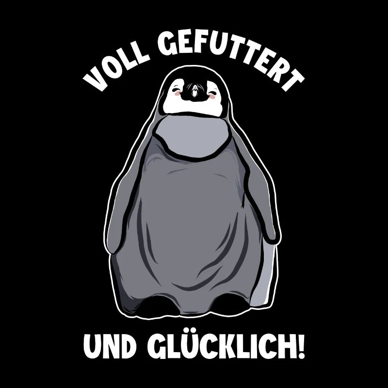Voll Gefuttert und Glücklich Kaiserpinguin