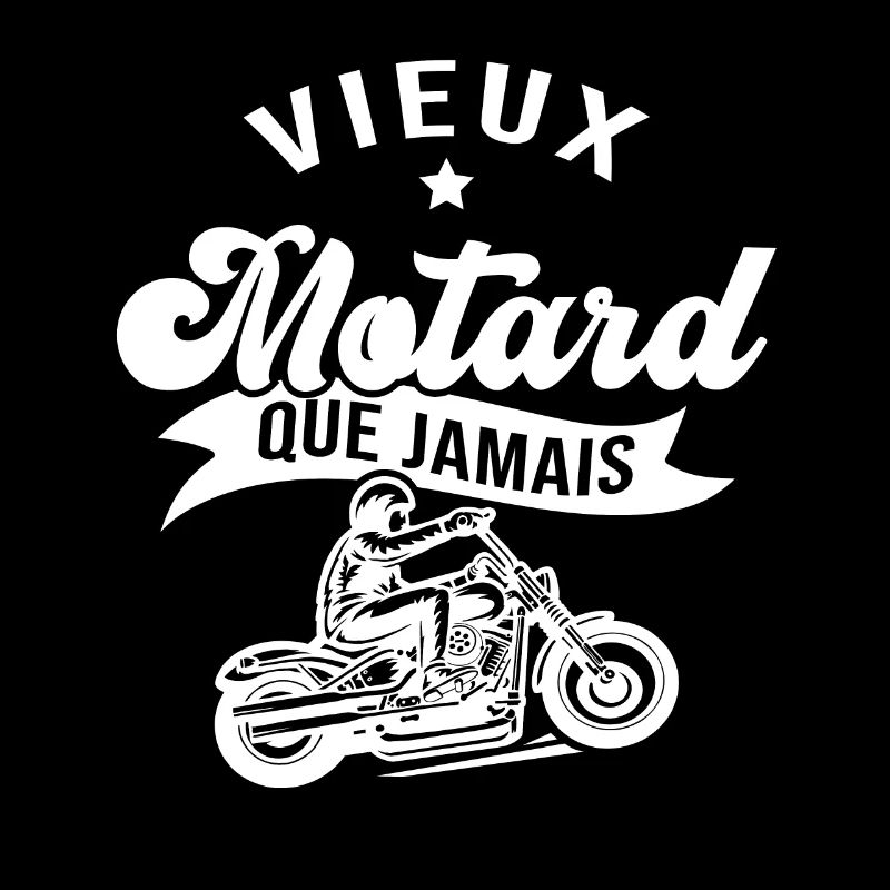 Vieux motard que jamais