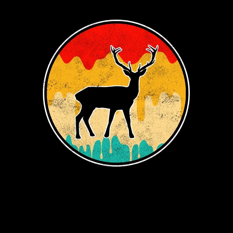 Cerf Rétro