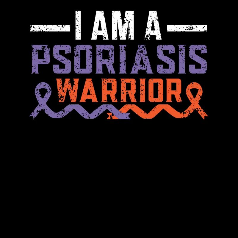 Ich bin ein Psoriasis-Krieger Hautkrankheit Psoriasis