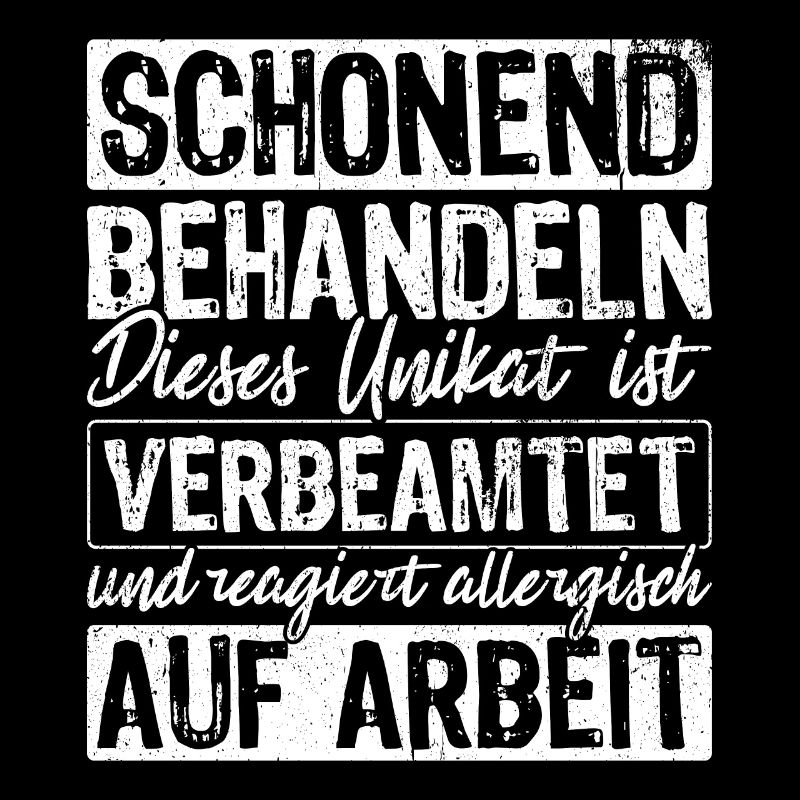 Beamten Beamter Schonend behandeln Allergisch auf