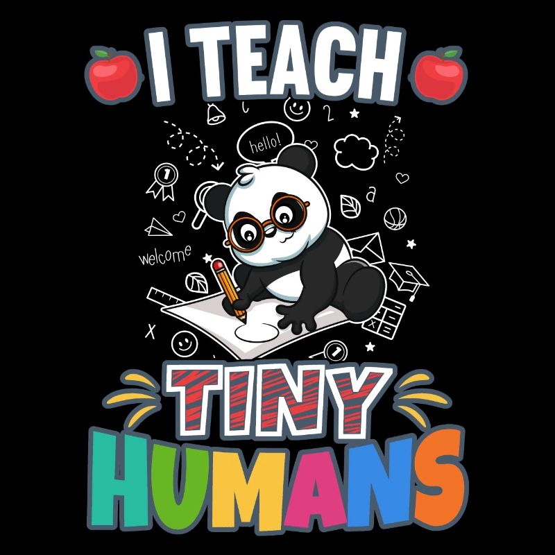 I Teach Tiny Humans Elementary School Teacher