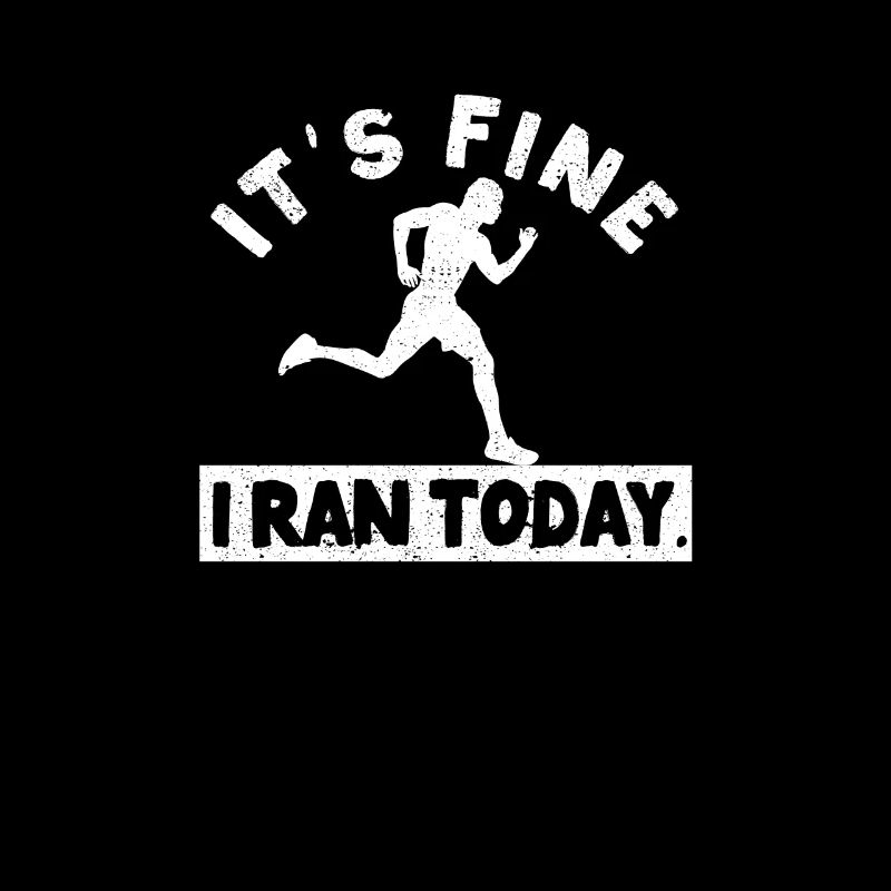 It's good that I ran today Funny