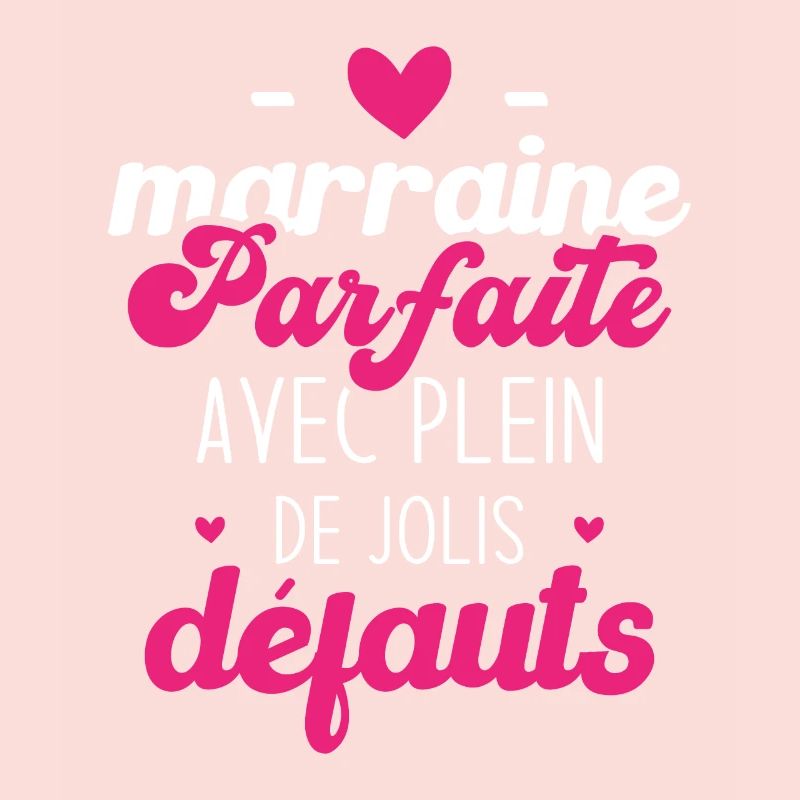 Marraine parfaite avec plein de jolis défauts