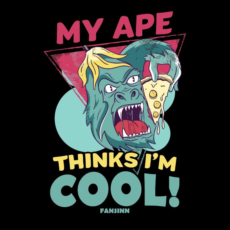 Mon singe pense que je suis cool