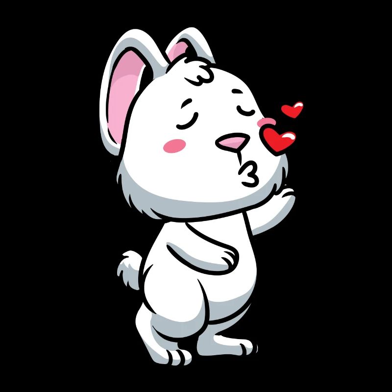 White Rabbit Emoticons Rabbit