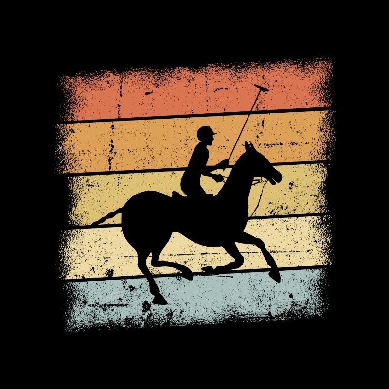 Polo Equestrian Retro Design