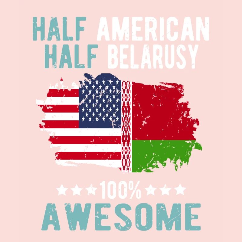 Half American Half Belarusian