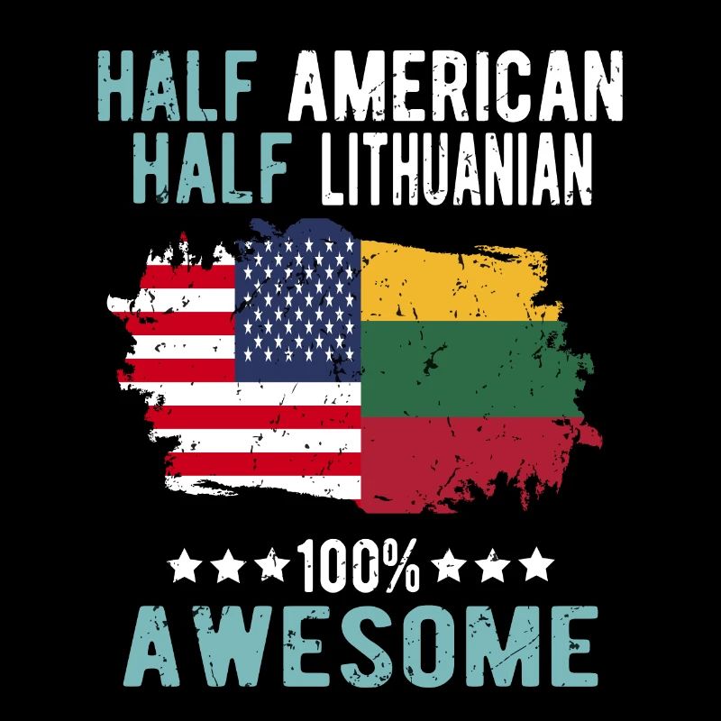 Half American Half Lithuanian