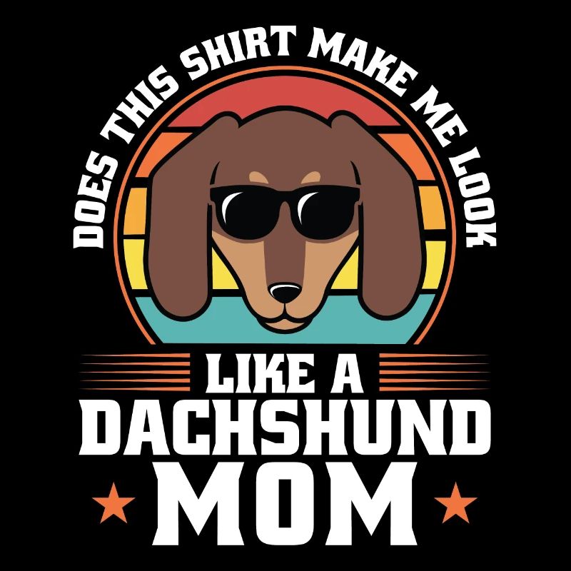 dackel Mama Dackel Haustiere Mutter Geschenk