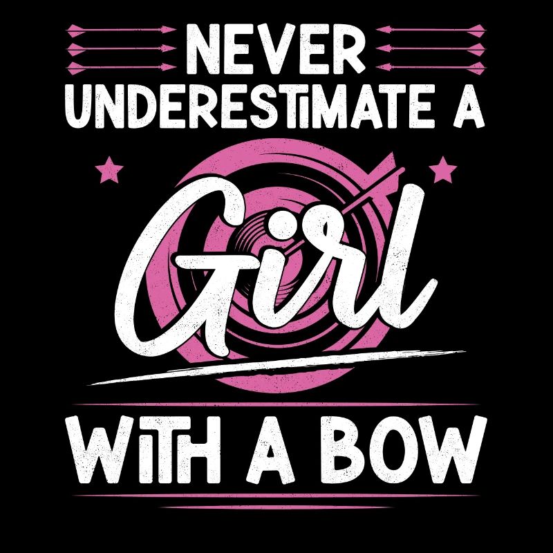 Archery Bow Archer Girl Never