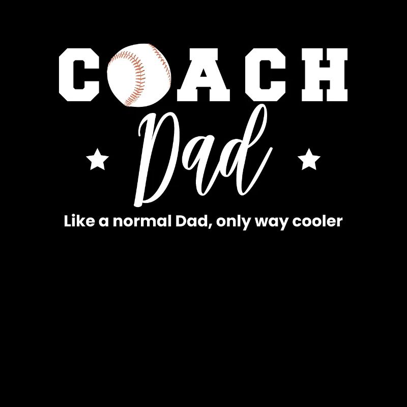 Coach Dad Definition Geschenk Shirt