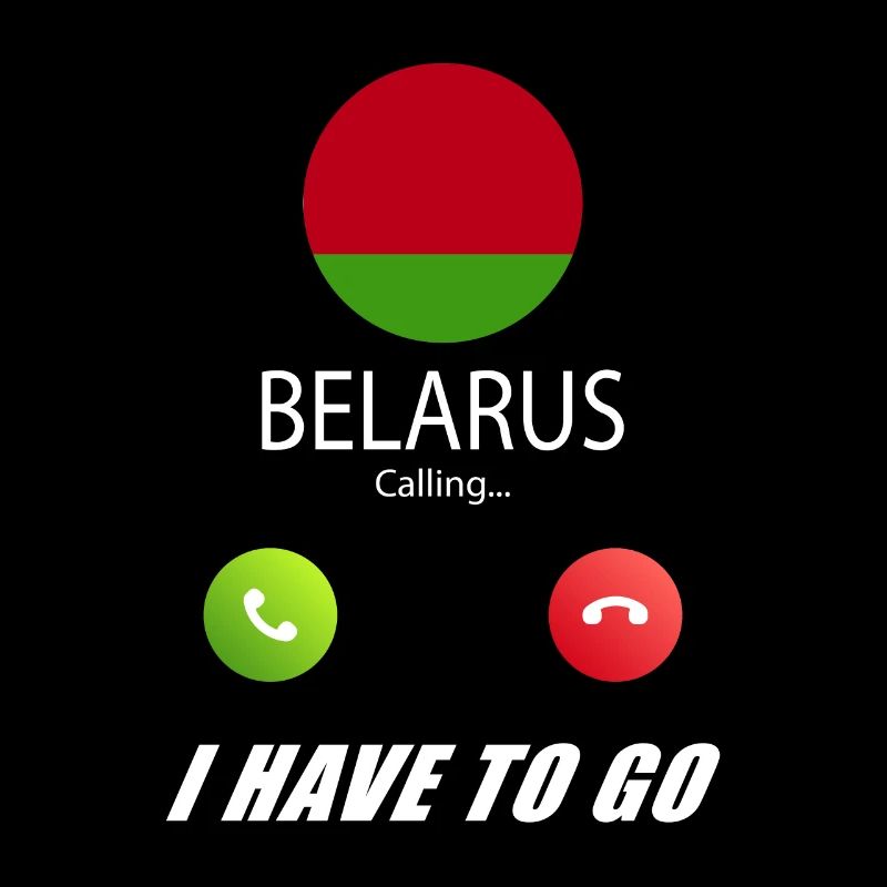 Belarus ruft an Lusiger Flaggen Spruch