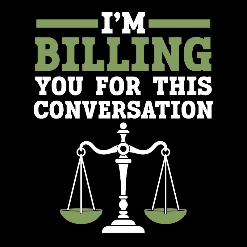 Je vous facture pour cet avocat de conversation
