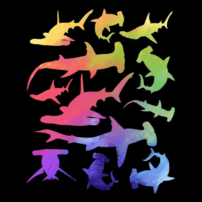 Amoureux des requins Requins-marteaux Requins-marteaux
