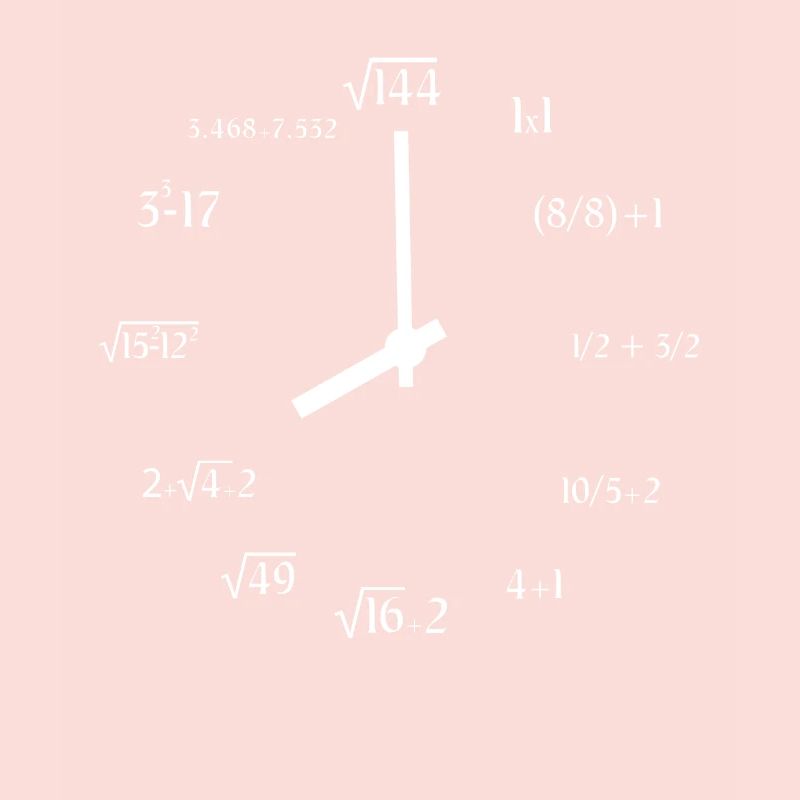 Math Meme Math Formula Equation Joke Math Clock