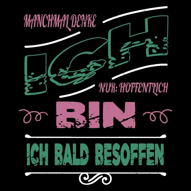 geschenkidee statement alkoholiker feiern saufen