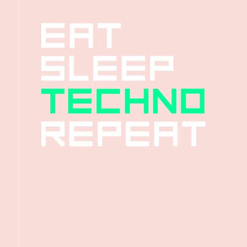 manger du sommeil techno répéter