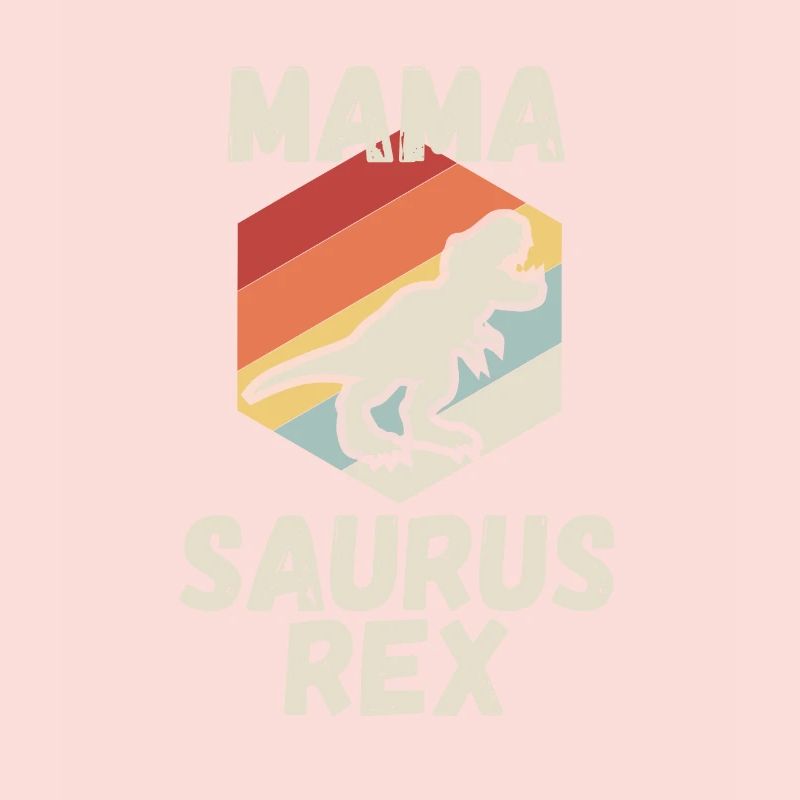 Mama Saurus T-Rex Mutter Dino Dinosaurier