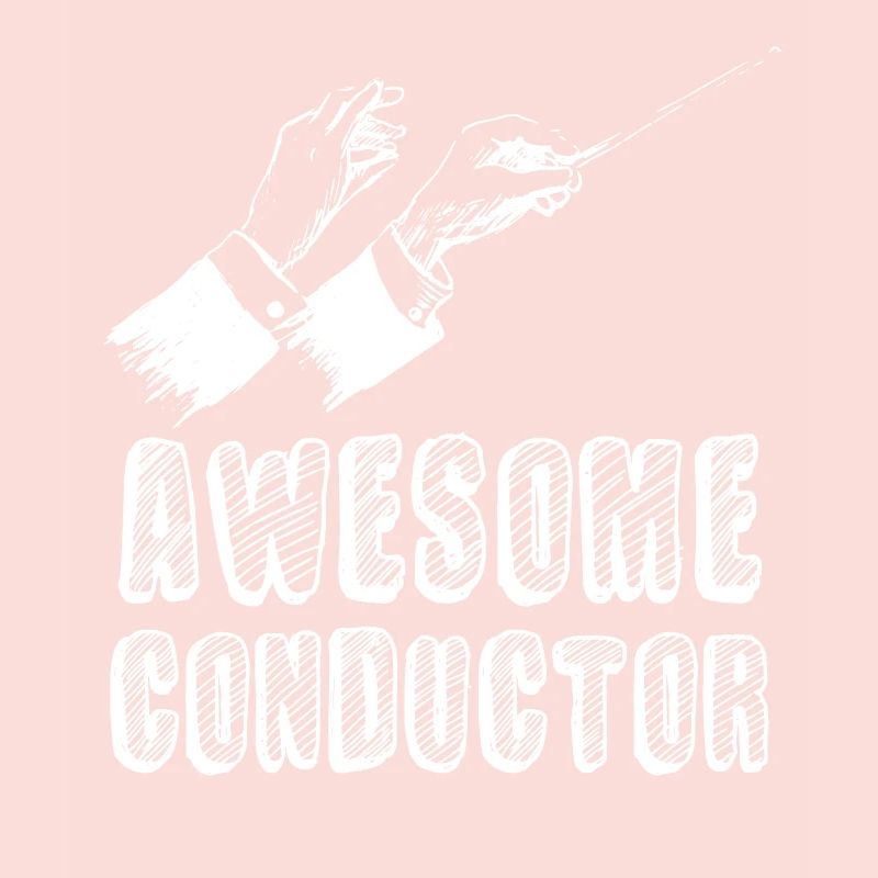 Awesome Dirigent Dirigentenstab beim dirigieren