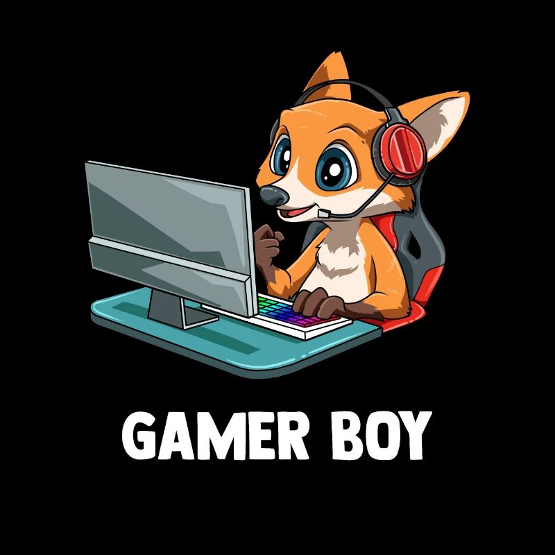 Zocken Jungs Fuchs - Computer Spiele Videospiele