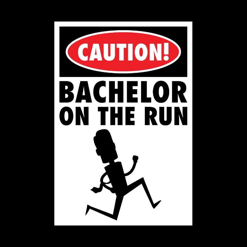 Bachelor Caution Groom Anniversaire de mariage