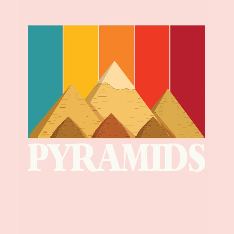 Pyramides Gizeh Egypte Rétro Sphinx