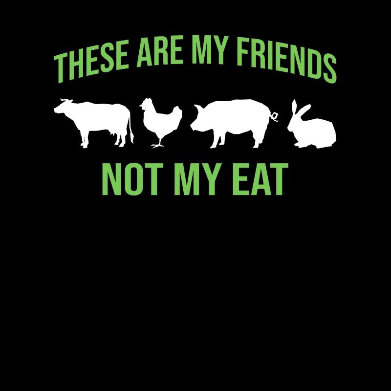 Veganer Vegetarier Spruch