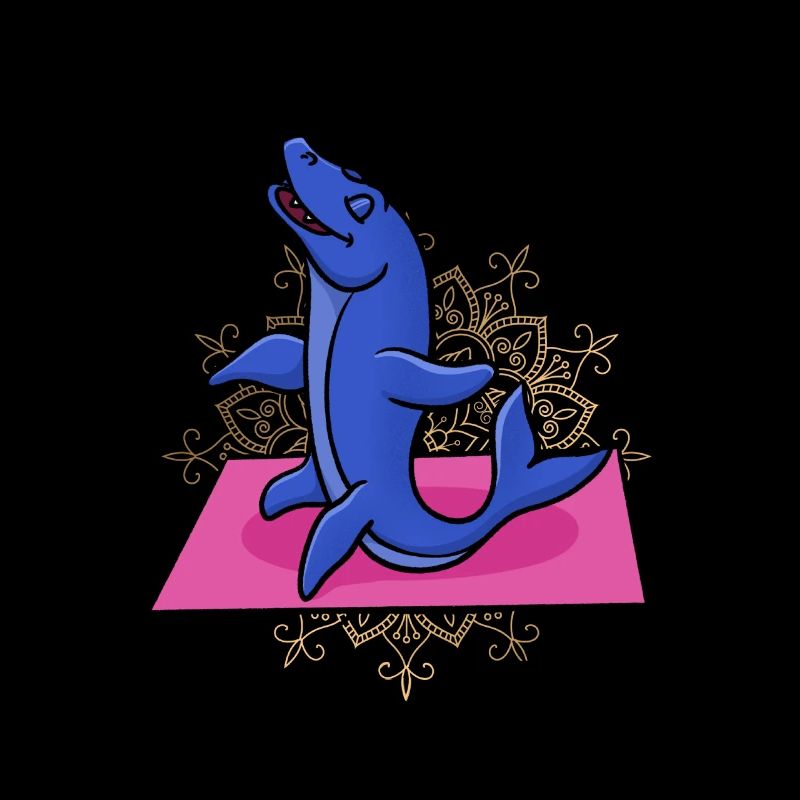 Mosasaurus Meditating