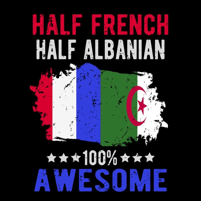 Moitié Français moitié albanais