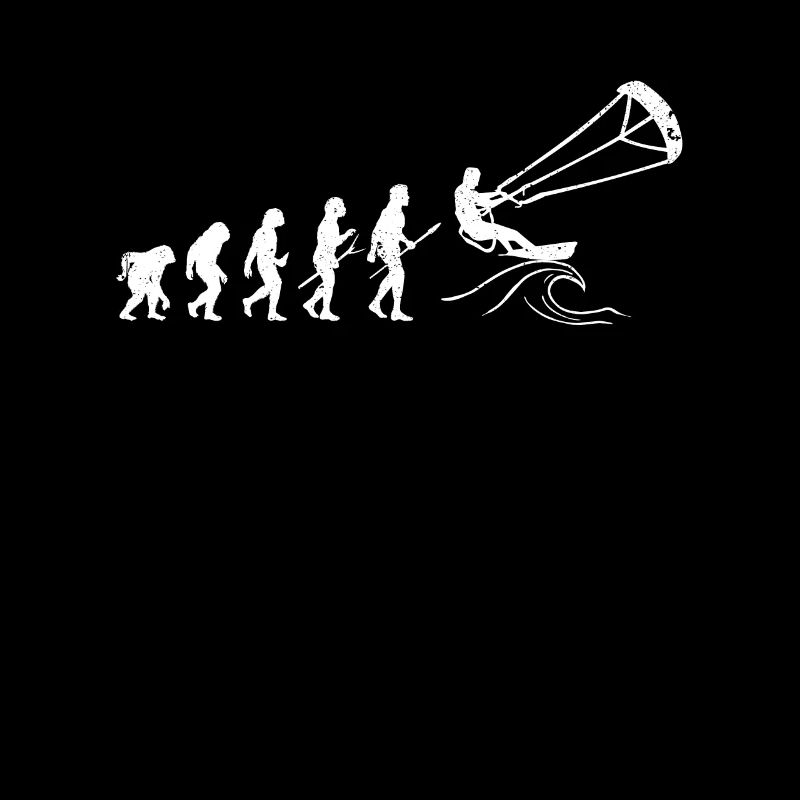 Lustiges Kitesurfen Kite Surfing Evolution