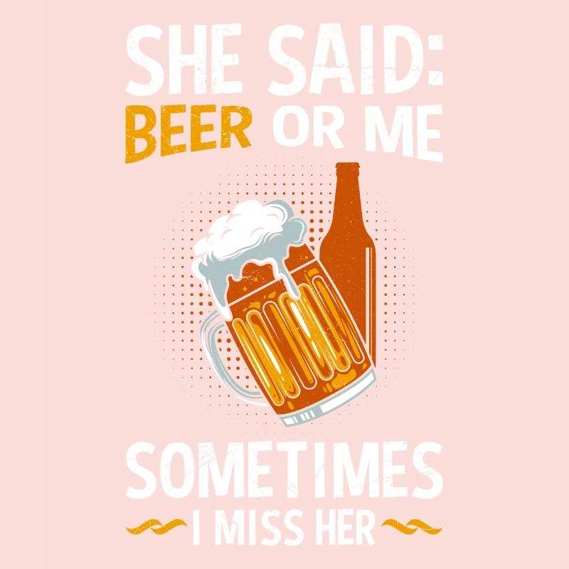 Männer Bier Spruch Bier oder Frau Biertrinker