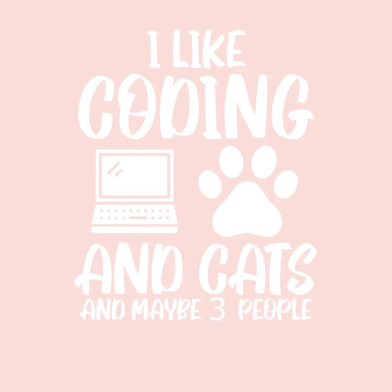 Programmierer Katze Coding Entwickler Informatik