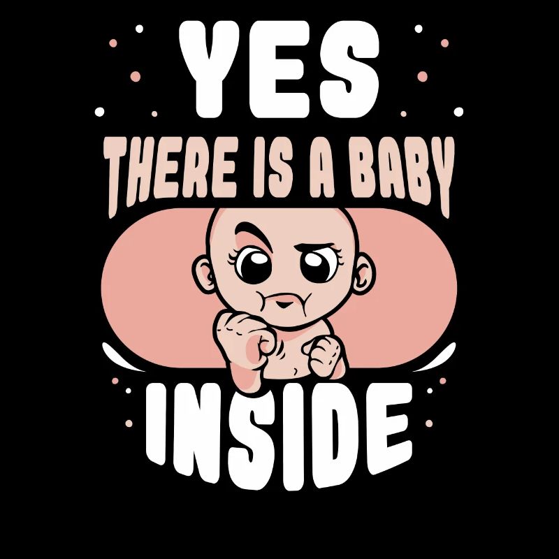 Oui, il y a un bébé enceinte à l’intérieur mignon