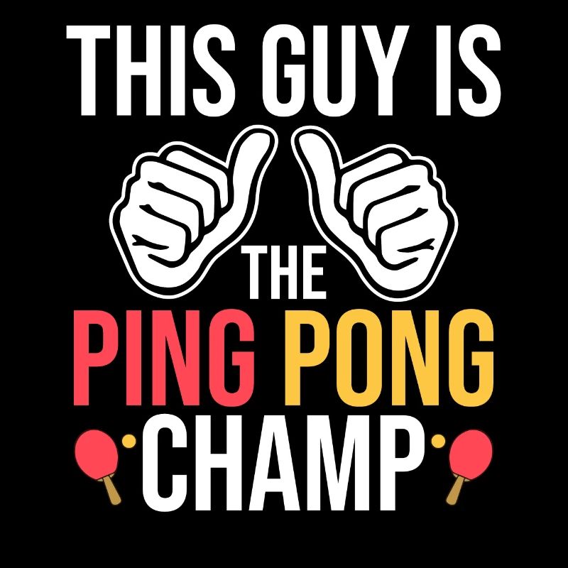 Ce gars est le champion de ping-pong