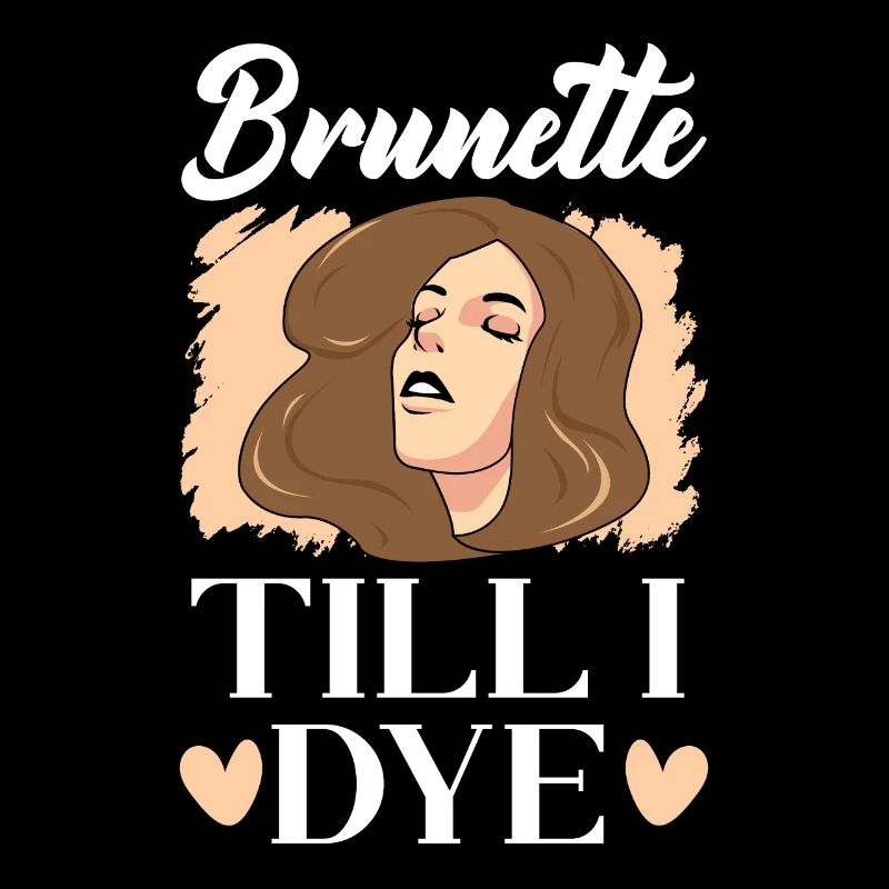 Brunette jusqu’à ce que je teigne les cheveux bruns Mode Blonde