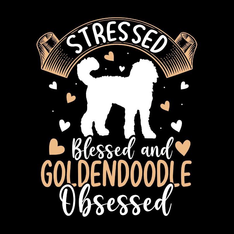 Blessed Goldendoodle Possessed Funny