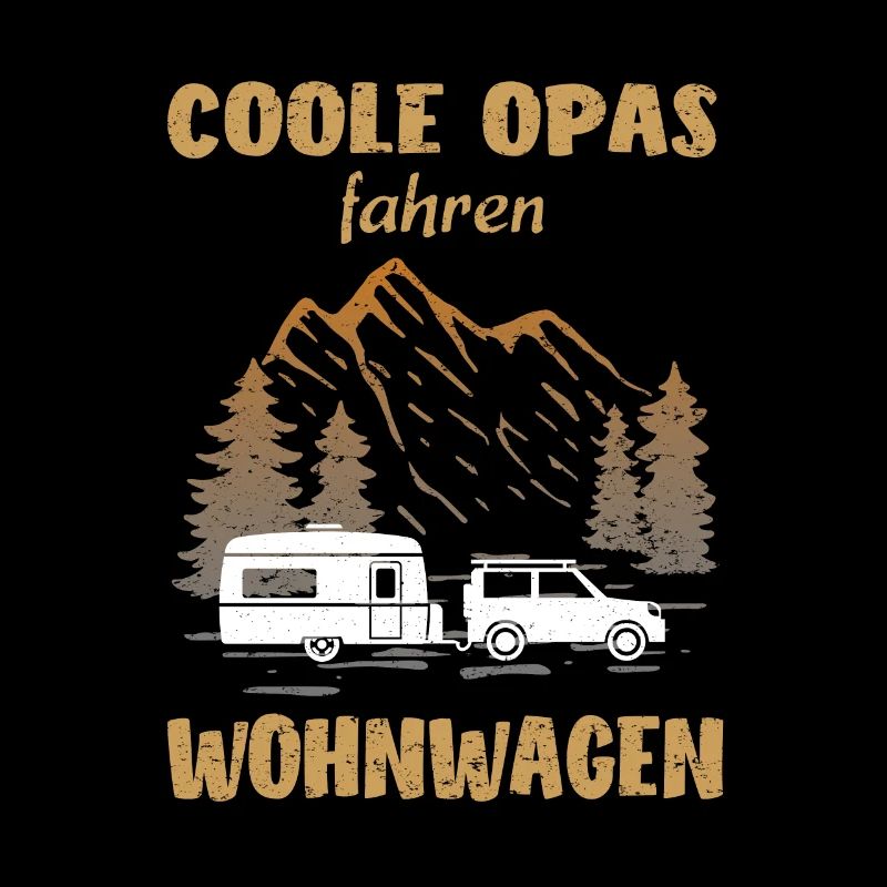 Opa Wohnwagen Camping