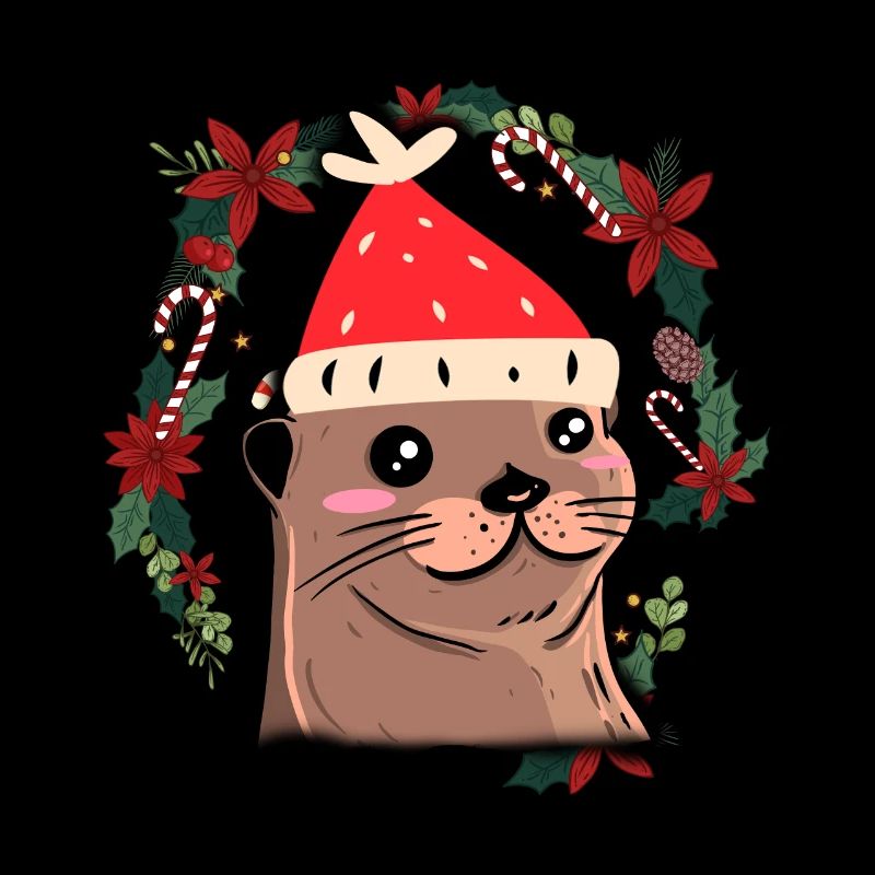 Loutre de Noël laide