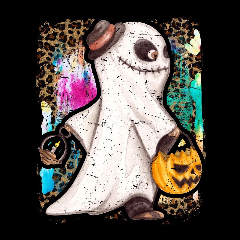 Halloween Zombie Ghost Tie Dye