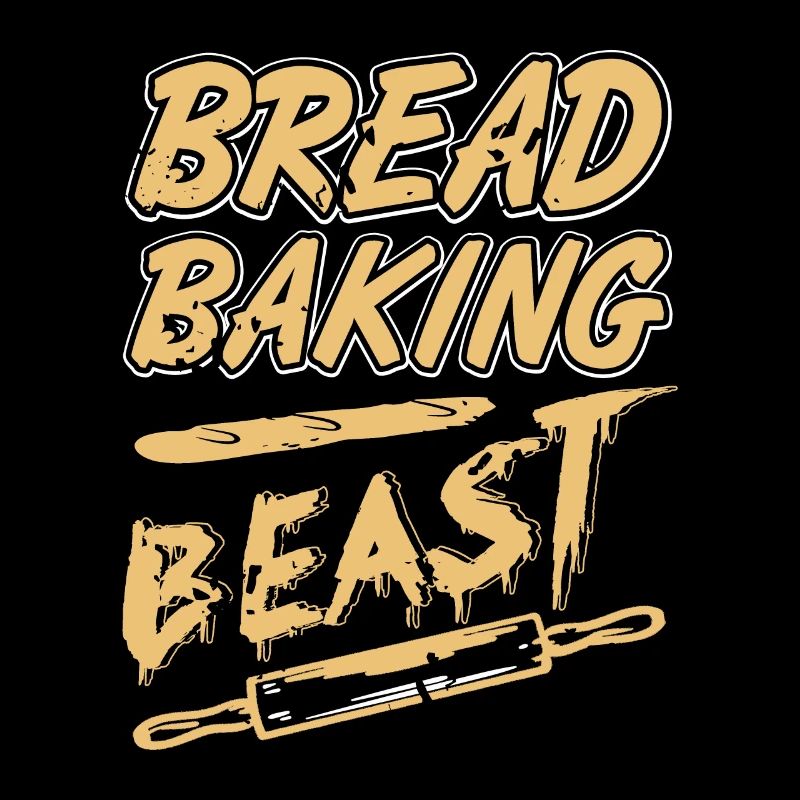 Bread Baking Beast Awesome Vintage Baker Tee