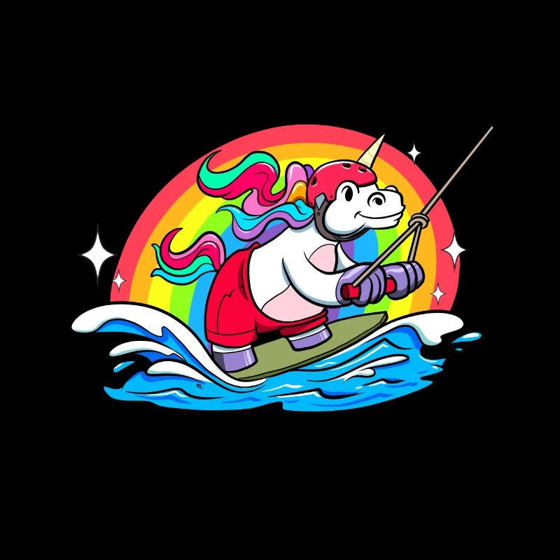 Wakeboard Licorne Wakeboarder Wakeboard